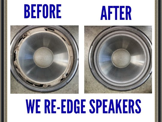 Re-edge speaker repairs